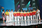 馬文廣率領8個奧運冠軍來到現場
