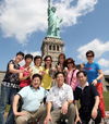 我國公民赴美旅遊首發團遊覽紐約