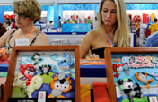 Olympic souvenir stores see sales boom