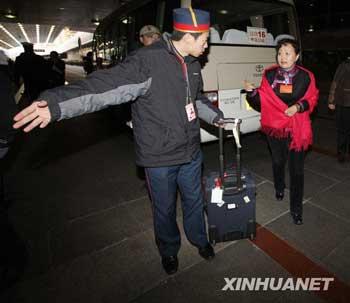 Arrivée à Beijing des membres de la CCPPC