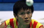 Chinese shuttlers target at gold medals