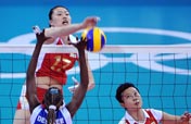 China beat Venezuela 3-0 in women´s volleyball event