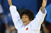 China´s Xian Dongmei wins women´s 52kg judo gold 