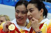 "Diving queen" starts China´s diving gold rush at Beijing Olympics 