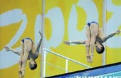 Chinese win 10m synchronized diving gold 