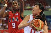 Chinese women´s basketball team loses to US 108-63