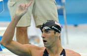 Unstoppable Phelps grabs third gold with third world record