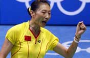 Zhang Ning wins all-Chinese badminton women´s singles Olympic gold 