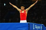 Chinese men lead Trampoline qualifications