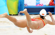 Tian/Wang continue making history for China´s beach volleyball 