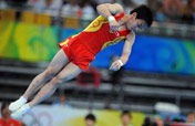 Chinese Zou wins Olympic men´s floor exercise gold