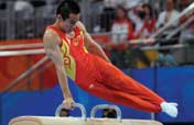 Roundup: Chinese gymnasts surpass best result by reaping two more golds 