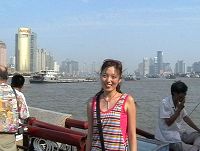 2005年8月11日<br>上海黃浦江邊