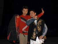 2008年2月浙江杭州《金“牌”魔術師》小片拍攝