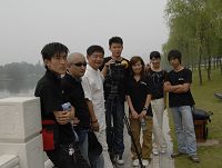 2008年江蘇泰州《農民笑星》現場合影