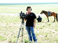 2009年7月《嘎瓦和馬》小片拍攝
