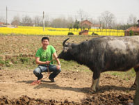 2009年3月25日《久生報恩》我與大水牛