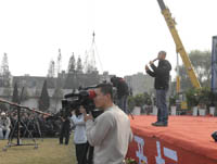 2009年4月4日《挑戰大衛�科波菲爾》抓拍觀眾表情