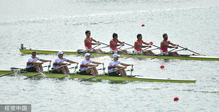 [圖]男子賽艇四人雙槳決賽 中國隊總排名第七