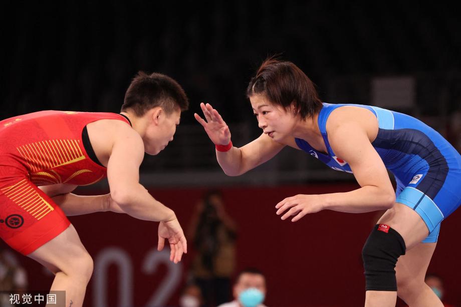 [圖]摔跤女子自由式53公斤級決賽 向田真優獲得金牌