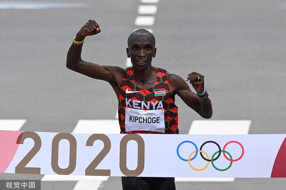 [圖]奧運會男子馬拉松 基普喬格奪冠楊紹輝第19完賽
