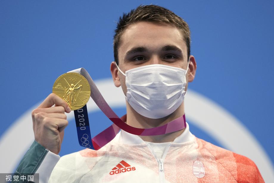 [圖]奧運男子200米蝶泳決賽匈牙利選手米拉克奪金