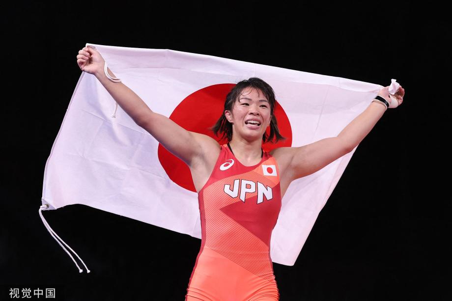 [圖]摔跤女子自由式57公斤級決賽 川井梨紗子奪金
