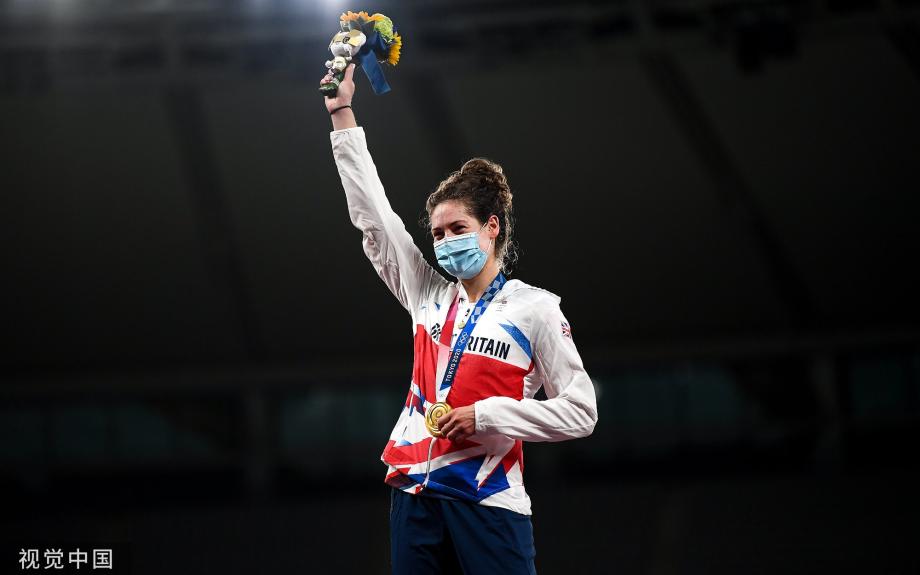 [圖]現代五項女子個人賽 英國選手弗蘭奇獲得金牌