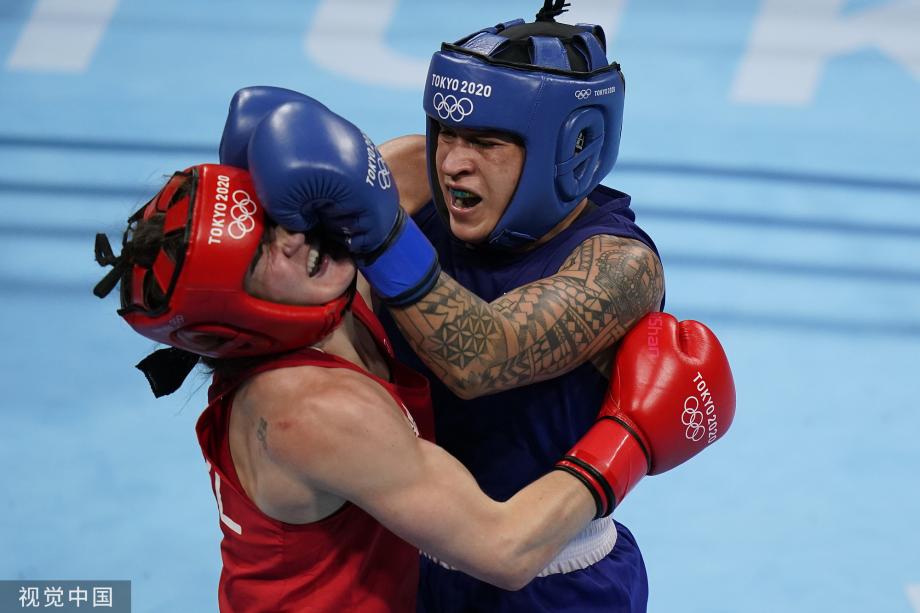 [圖]奧運會拳擊女子輕量級 愛爾蘭選手哈靈頓奪冠