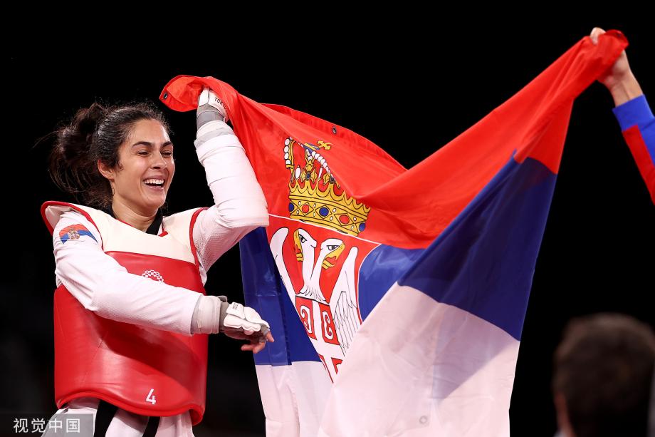 [圖]跆拳道女子67公斤以上級：塞爾維亞選手摘金