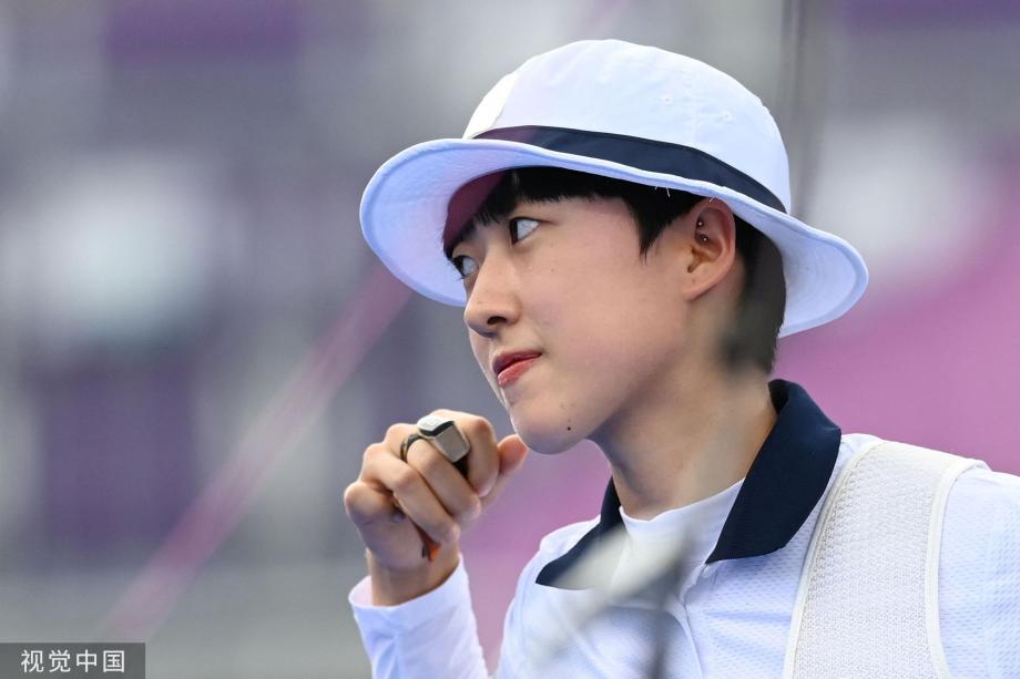 [圖]奧運會射箭女子個人賽 韓國選手安山獲得金牌