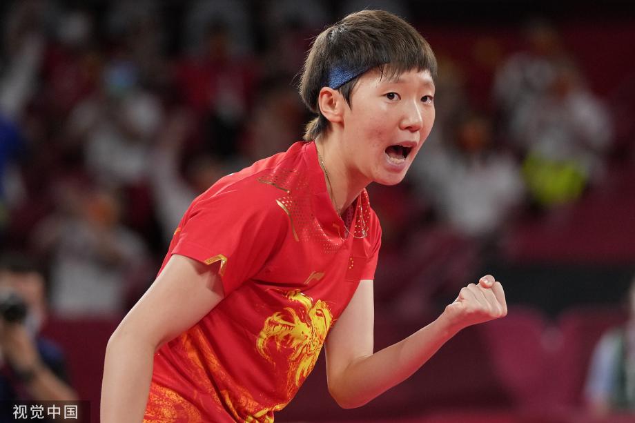 [圖]第34金！中國女乒3比0橫掃日本隊獲得團體冠軍