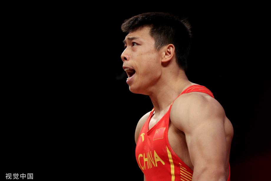 [圖]東京奧運會舉重男子67公斤級決賽：諶利軍奪冠