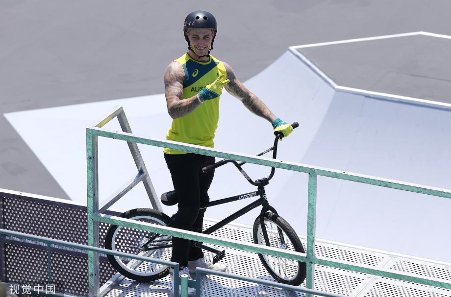[圖]自由式小輪車男子自由式公園賽-澳洲選手奪金