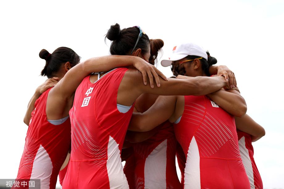 [圖]奧運賽艇女子八人單槳有舵手-中國摘銅