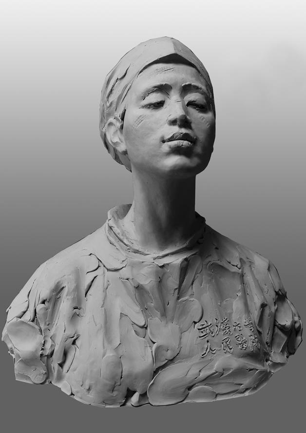 李迅 《天使的唇印》 雕塑 2020年