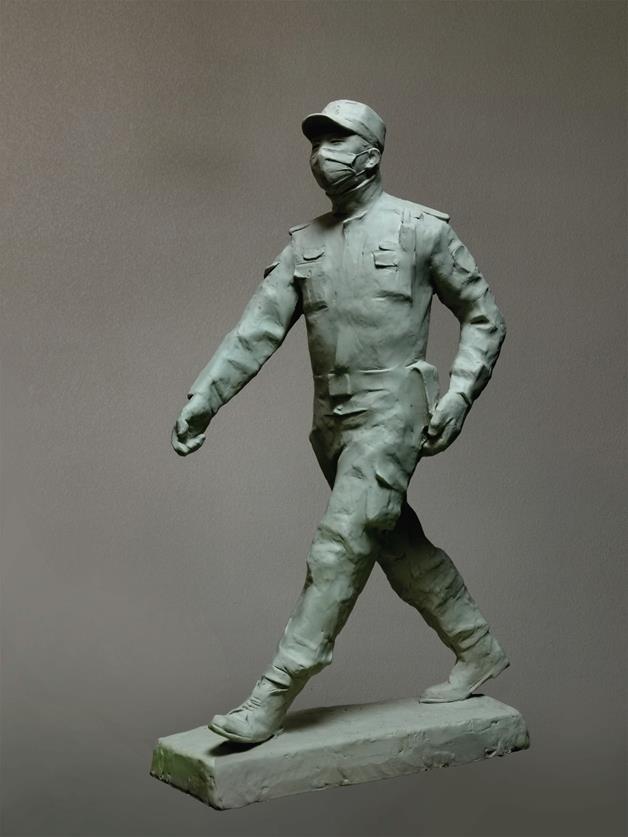 李烜峰 《守護者》 雕塑 2020年