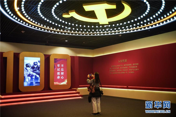 3月9日，觀眾在首都博物館參觀。 新華社記者 彭子洋 攝
