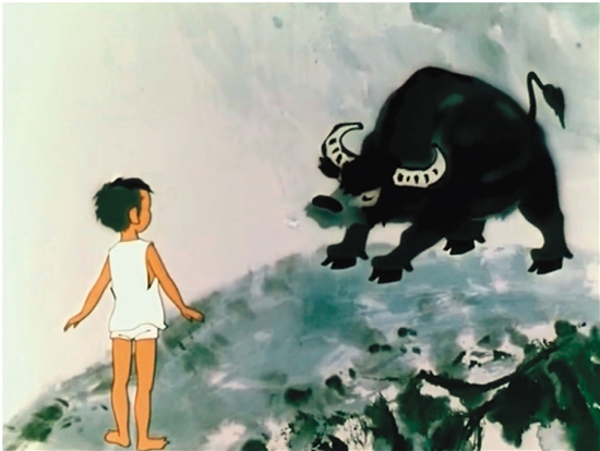  《牧笛》是由上海美術電影製片廠1963年攝製的水墨動畫片，由盛特偉、錢家駿擔任導演，盛特偉兼任編劇，是繼《小蝌蚪找媽媽》之後，世界第二部水墨動畫片。