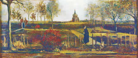 春日花園（油畫）　1884年　梵高