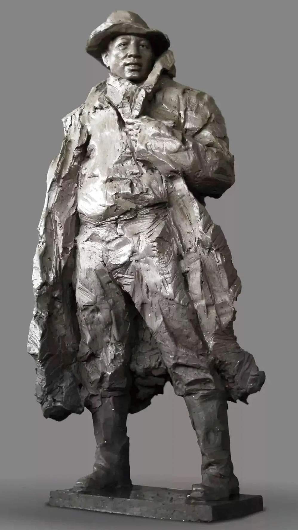 孔繁森（雕塑） 204×87×69厘米 2008年   吳為山    中國美術館藏