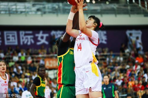 [高清組圖]熱身賽-中國女籃18分再勝塞內加爾