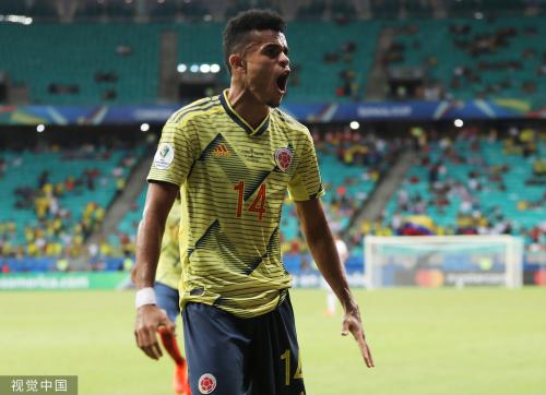 [高清組圖]美洲盃-羅助攻被吹 哥倫比亞1-0巴拉圭
