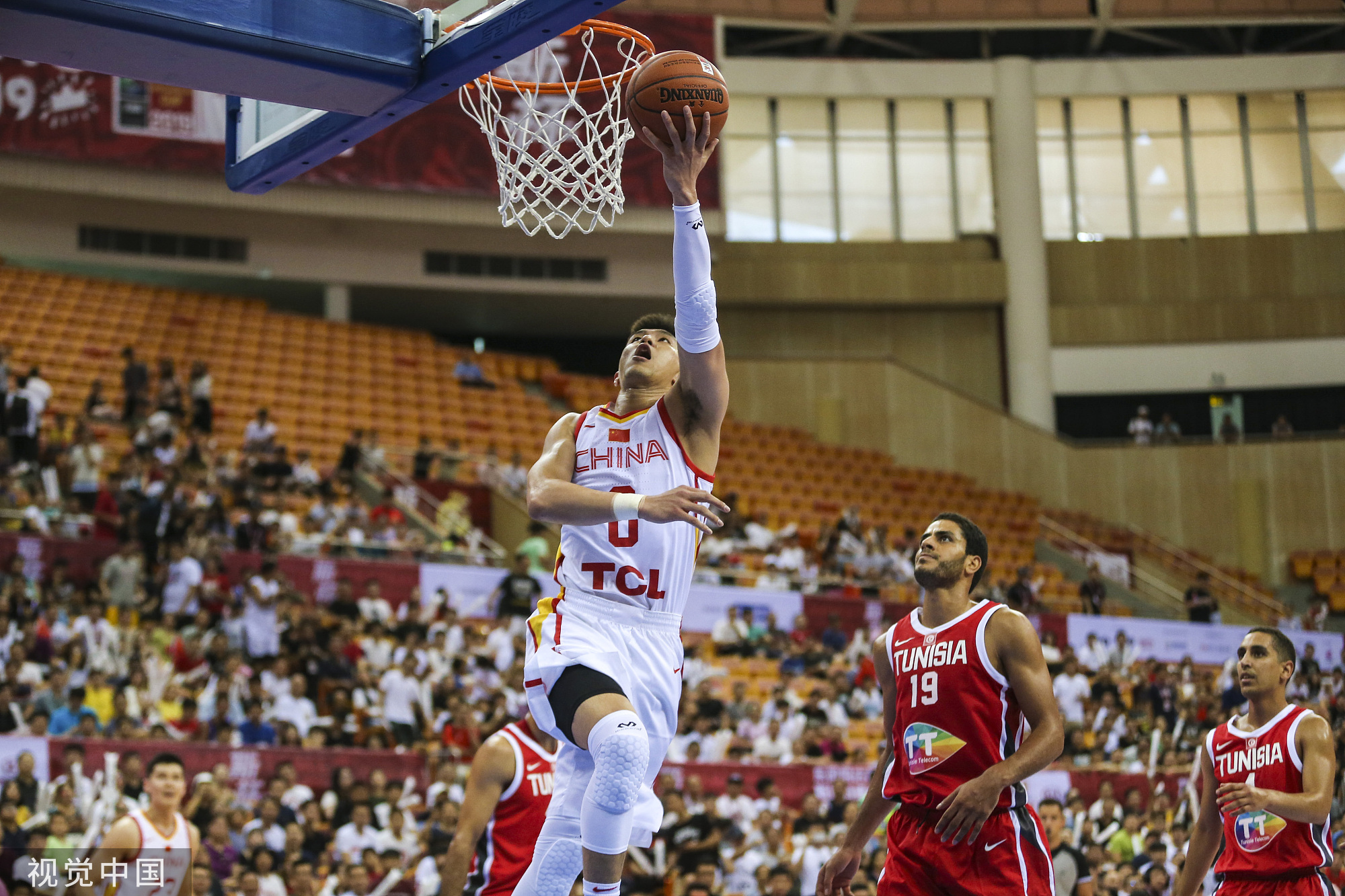 [高清組圖]郭艾倫17分6助攻 中國男籃大勝突尼斯