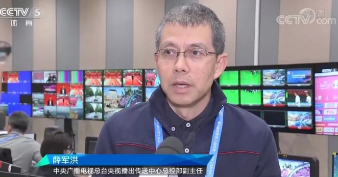 中央廣播電視總臺央視播出傳送中心總控部副主任 薛軍洪