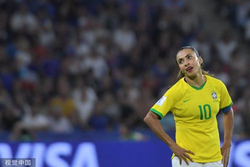 [高清組圖]女足世界盃-法國加時賽2-1巴西晉級