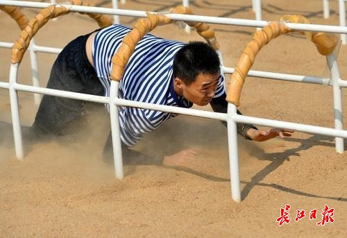 8月12日，第七屆世界軍人運動會海軍五項測試賽在海軍工程大學木蘭湖校區舉行。