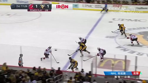 [NHL]常規賽：新澤西魔鬼VS匹茲堡企鵝 第二節