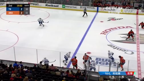 [NHL]常規賽：坦帕灣閃電VS阿納海姆小鴨 第二節