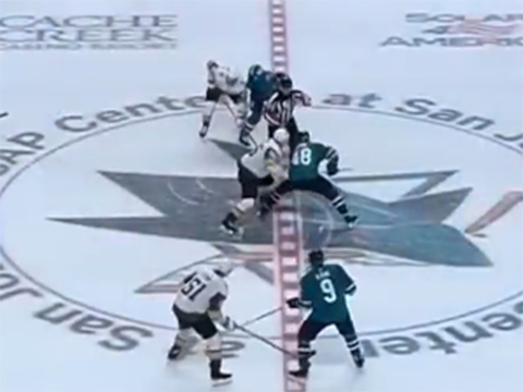[NHL]季後賽：拉斯維加斯金騎士VS聖何塞鯊魚 第二節
